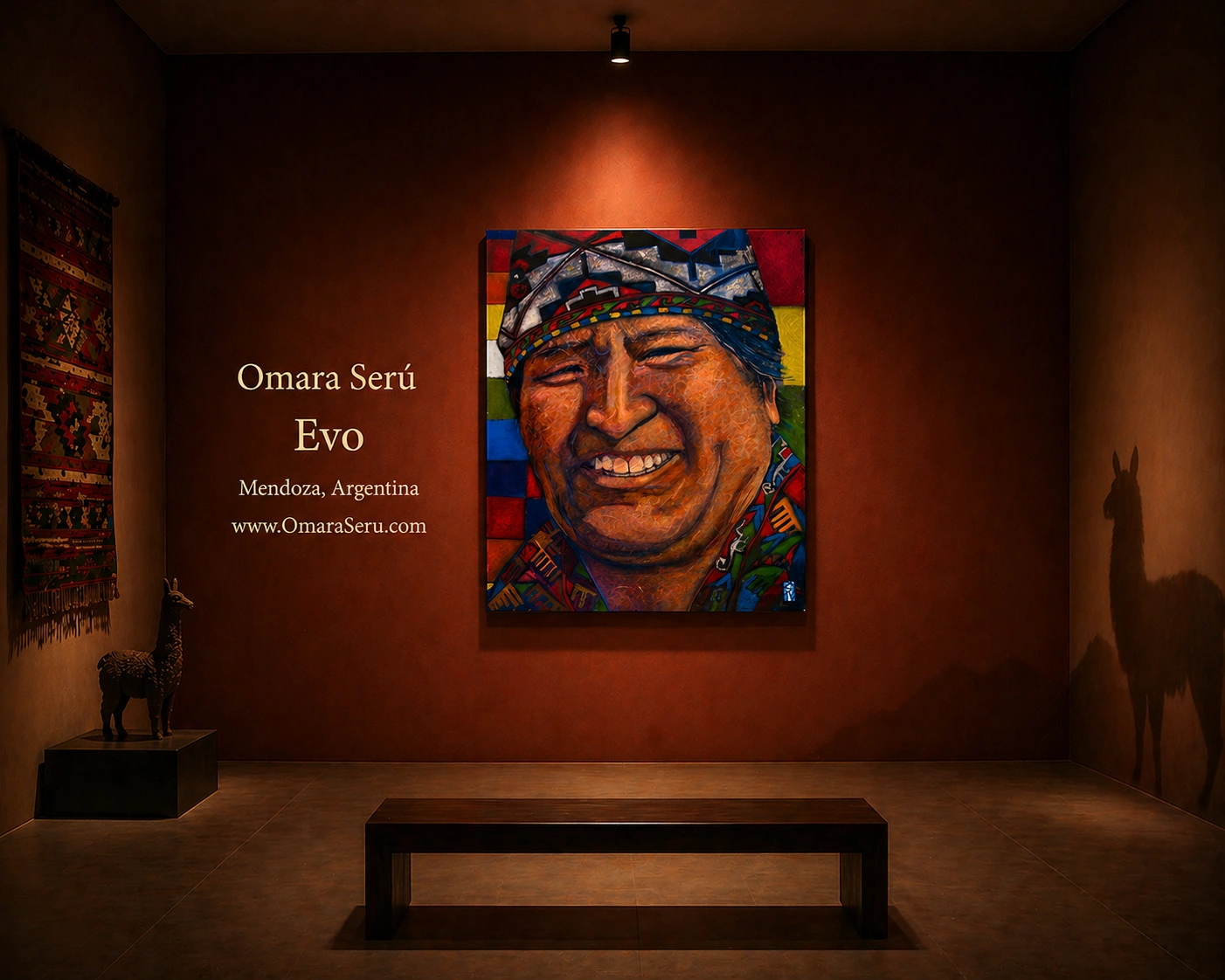 Evo 2015 — artwork by Omara Seru